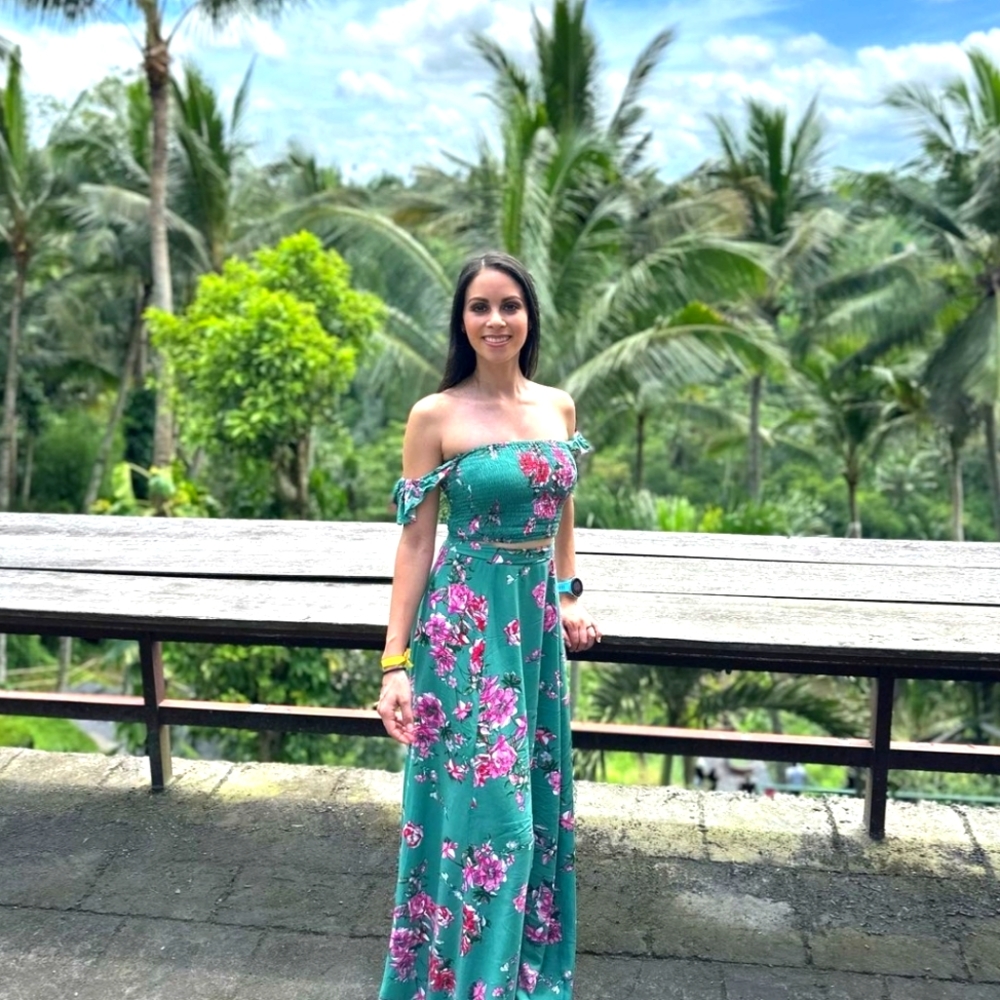 Lulu's floral 2 piece set